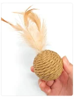 4pcs Interactive Durable Pet Toy Rattan Sounding Bell - Image 6